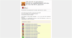 Desktop Screenshot of jak-se-rekne.cz
