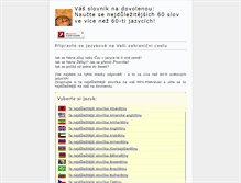 Tablet Screenshot of jak-se-rekne.cz